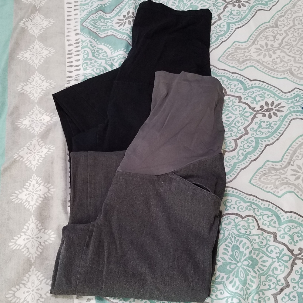 Lot of 2 Motherhood Maternity Trousers